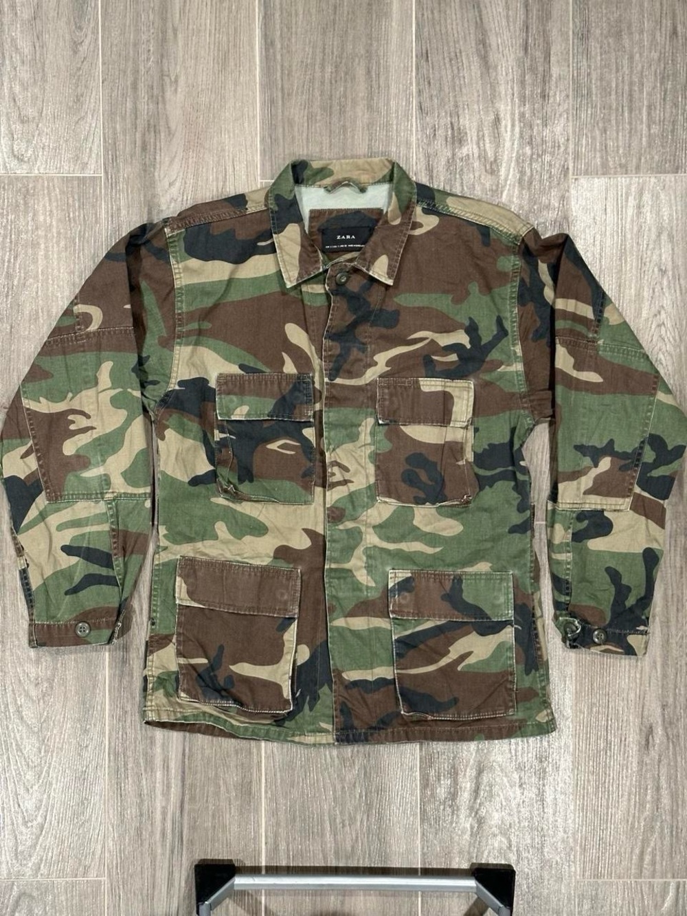 Zara woodland camo jacket